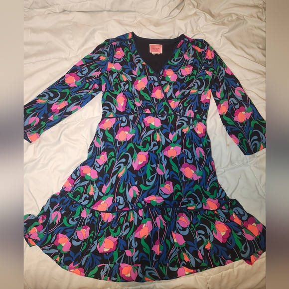 Kate Spade Floral Flower Dress Size 12 - Picture 1 of 7